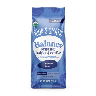 Four Sigmatic - BALANCE Organic Half Caf Ground Coffee