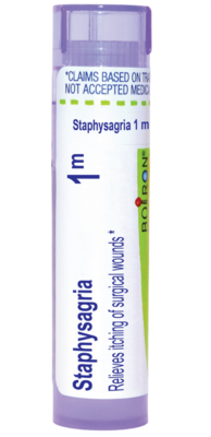 Boiron Homeopathics - Staphysagria 1m