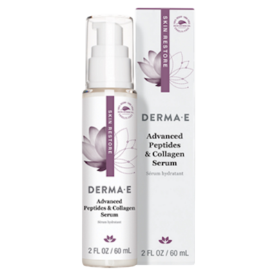 DermaE Natural Bodycare - Advanced Peptides & Collagen Serum
