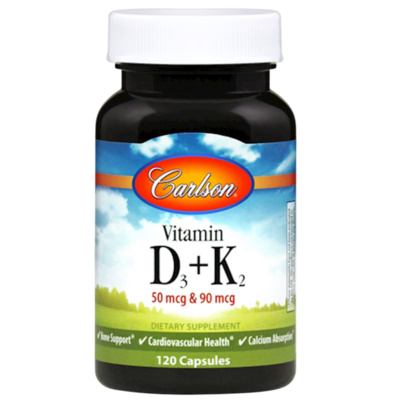 Carlson Labs - Adult D3 & K2