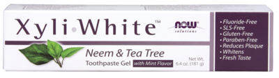 NOW/Personal Care - Xyliwhite™ Neem & Tea Tree Toothpaste