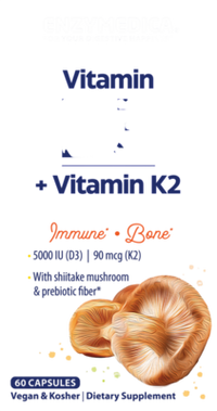 Enzymedica - Organic Vitamin D3+K2