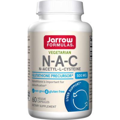 Jarrow Formulas - N-A-C (N-Acetyl-L-Cysteine) 500mg