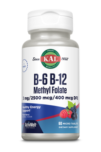 KAL - B6 B12 Methyl Folate ActivMelt Berry