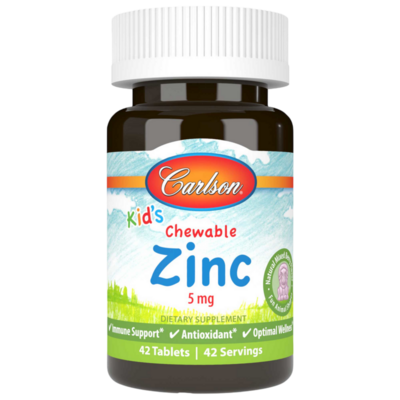 Carlson Labs - Kid's Chewable Zinc 5mg