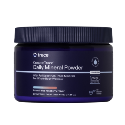 Trace Minerals Research - ConcenTrace Daily Mineral Powder - Blue Raspberry