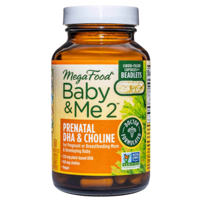 MegaFood - Baby & Me 2 Prenatal DHA & Choline