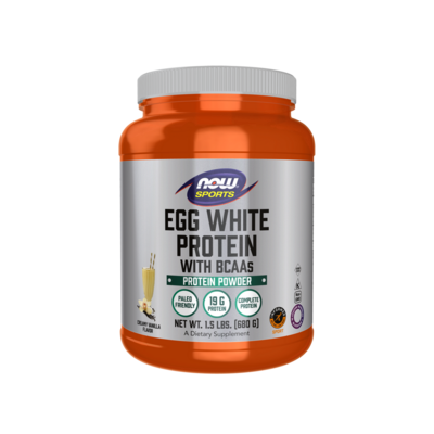 NOW Sports - Eggwhite Protein Vanilla Creme