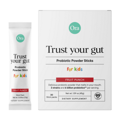 Ora Organic - Trust Your Gut: Kids Probiotic Stick - Fruit Punch