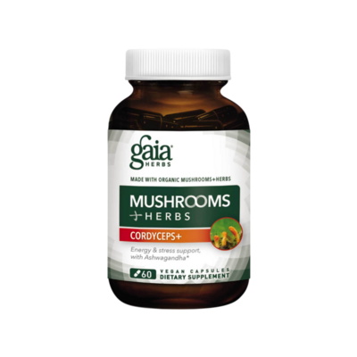 Gaia Herbs - Adaptogen Performance - Mushrooms & Herbs
