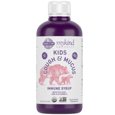 Garden of Life - myKind Kids Cough & Mucus Immune