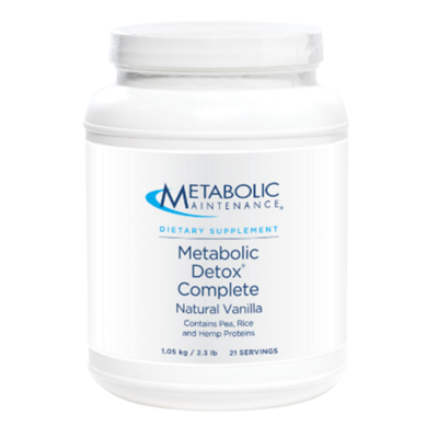 Metabolic Maintenance - Metabolic Detox Complete Natural Vanilla — Metabolic Maintenance supplement