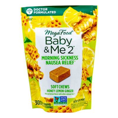 MegaFood - Baby & Me 2™ Morning Sickness Nausea Relief* Soft Chews