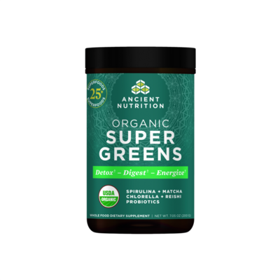 Ancient Nutrition - Organic SuperGreens Powder