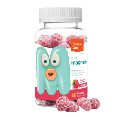 Chapter One Vitamins - Magnesium Gummies, Raspberry Flavor