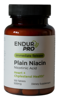 Endurance Products - Plain Niacin IR 500mg 100 tab