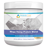 Metabolic Code - Mega Hemp Protein, Vanilla — Metabolic Code supplement — view 2