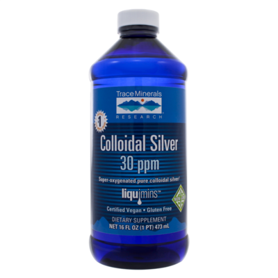 Trace Minerals Research - Colloidal Silver 30PPM