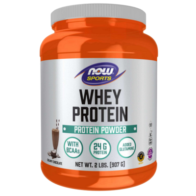 NOW Sports - Whey Protein Creamy Chocolate Powder
