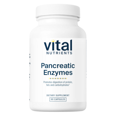 Vital Nutrients - Pancreatic Enzymes 1000mg (full strength) — Vital Nutrients supplement