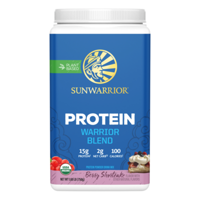 Sunwarrior - Protein Warrior Blend Berry Shortcake