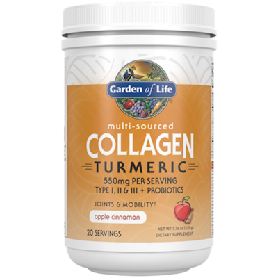 Garden of Life - Multi Source Collagen Turmeric Apple Cin