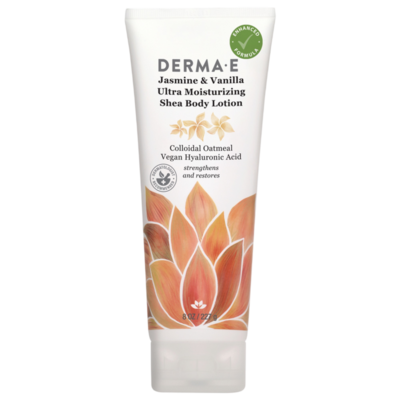 DermaE Natural Bodycare - Jasmine & Vanilla Ultra Moisturizing She