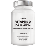 Amen - Vitamin D, K2 & Zinc — Amen supplement — view 2