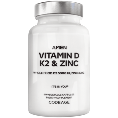 Amen - Vitamin D, K2 & Zinc