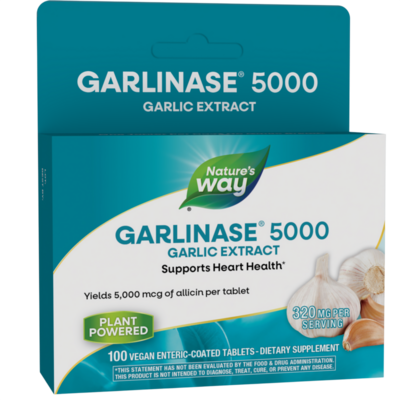 Nature's Way - Garlinase 5000 — Nature's Way supplement