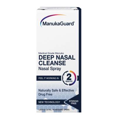 ManukaGuard - Deep Nasal Cleanse Nasal Spray, Medical Grade Manuka Honey