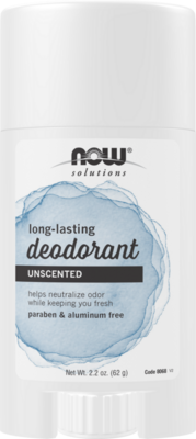 NOW/Personal Care - Long-Lasting Deodorant Unscented