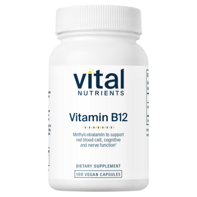 Vital Nutrients - Vitamin B12 (as methylcobalamin) 1000mcg — Vital Nutrients supplement