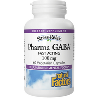 Natural Factors - Pharma Gaba 100mg