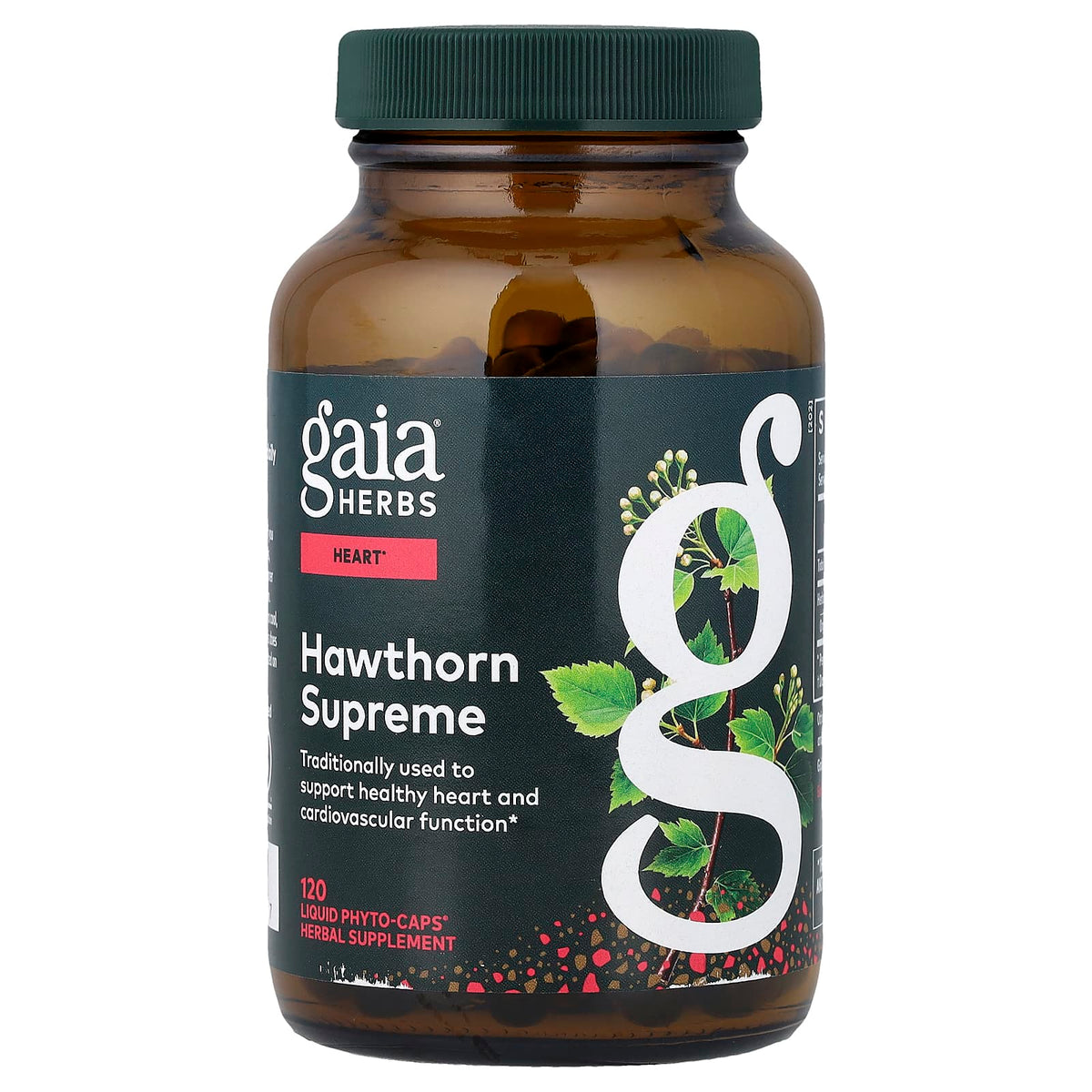 Gaia Herbs Pro Hawthorn Capsules — view 2