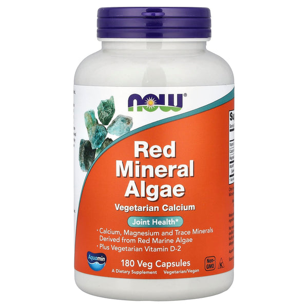 NOW Foods - Red Mineral Algae Aquamin®