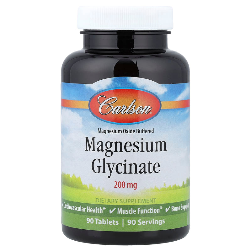 Carlson Labs - Magnesium Glycinate 200mg