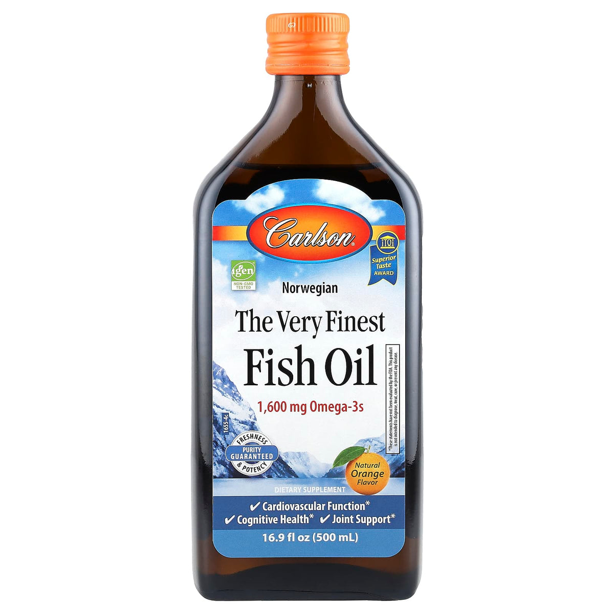 Carlson Labs The Very Finest Fish Oil™ Liquid - Orange — view 2