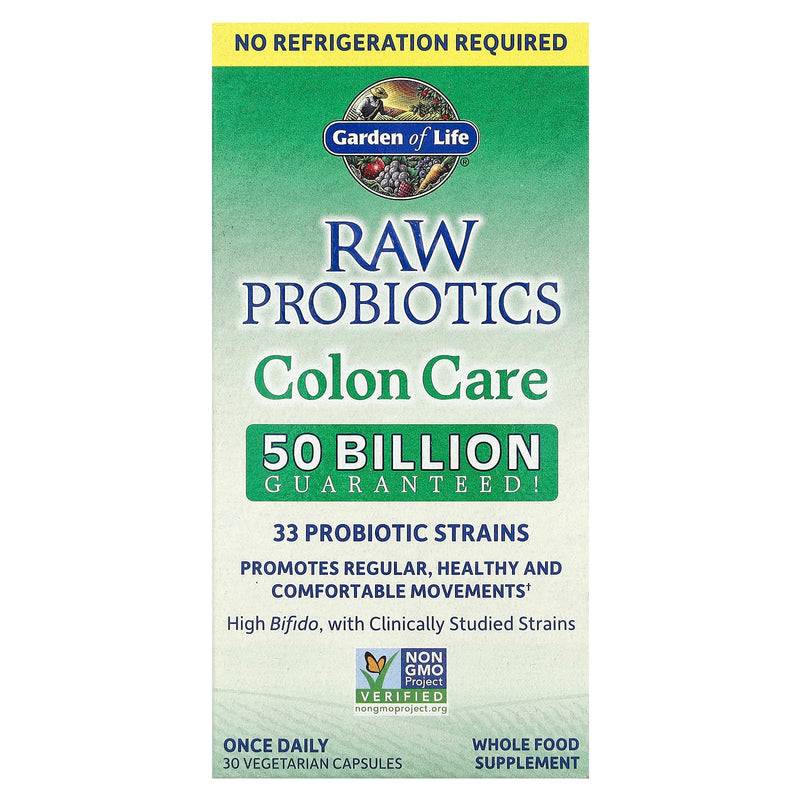 Garden of Life - Raw Probiotics Colon Care Shelf-Stable