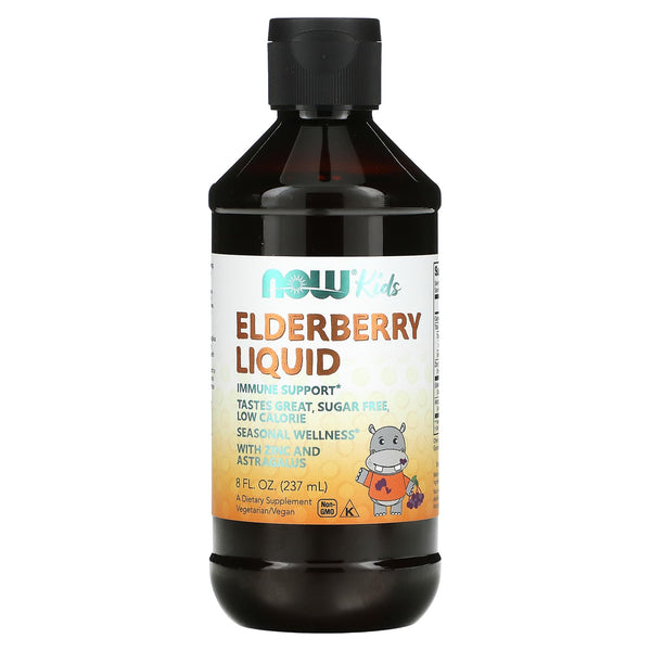 NOW Foods - Elderberry Liquid for Kids