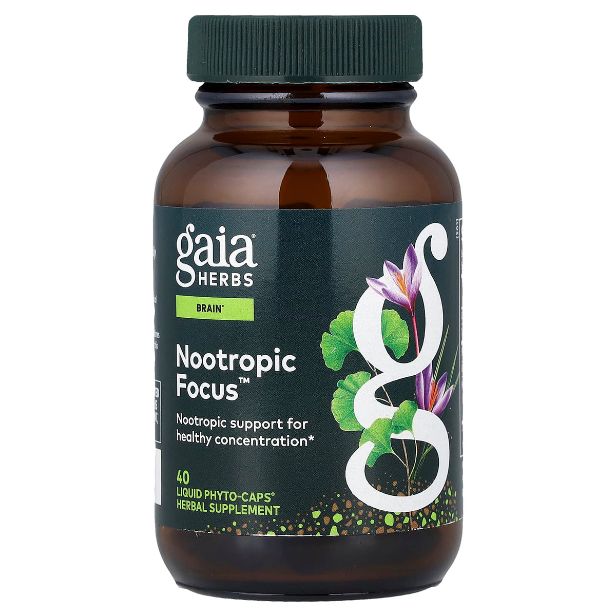 Gaia Herbs Pro Nootropic Focus — view 2
