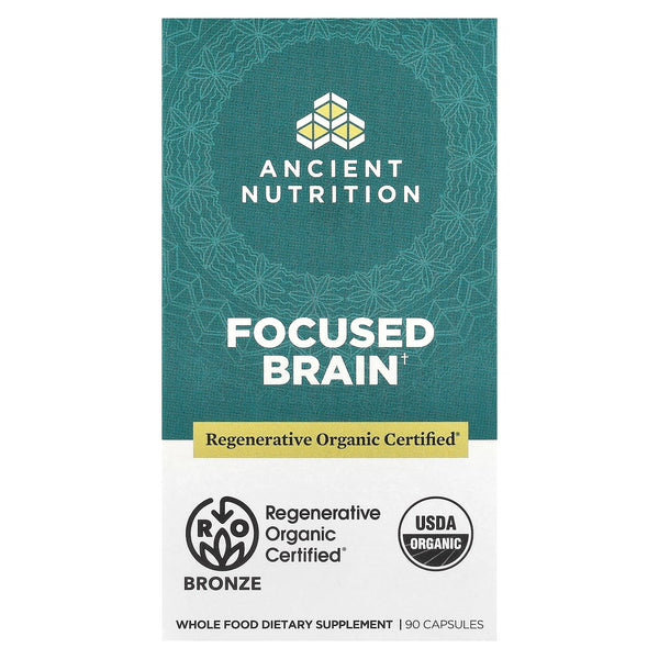 Ancient Nutrition - Regenerative Organic Certified Focused Brain
