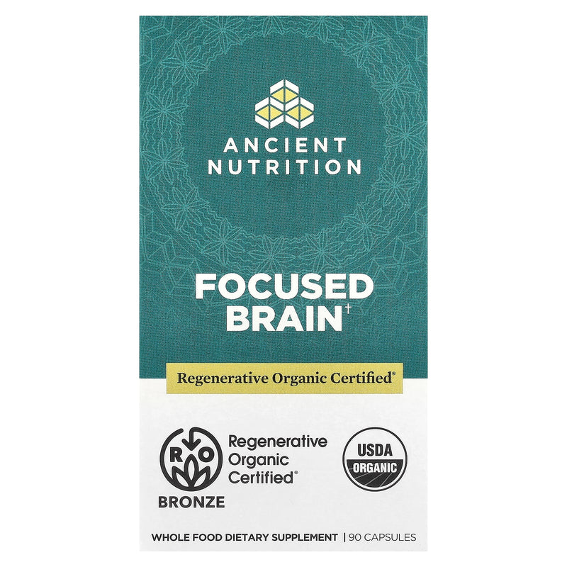 Ancient Nutrition - Regenerative Organic Certified Focused Brain