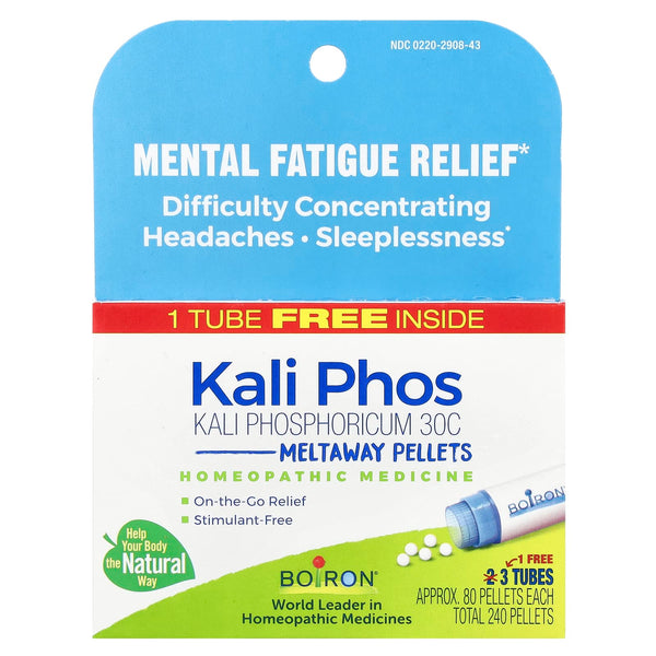 Boiron Homeopathics - Kali Phosphoricum 30c