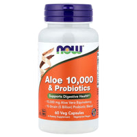 NOW Foods - Aloe 10,000 & Probiotics