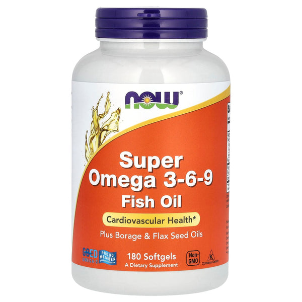 NOW Foods - Super Omega 3-6-9 1200mg