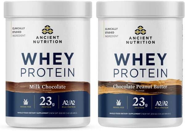 Ancient Nutrition - Whey Protein Powder - Chocolate Peanut Butter
