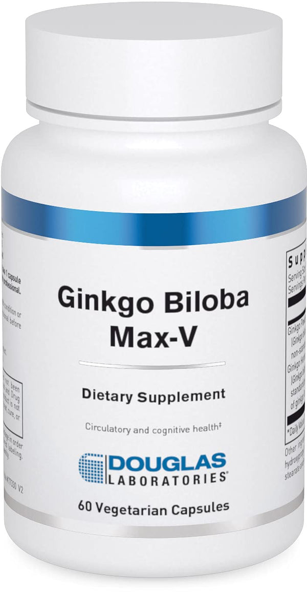 Douglas Labs - Ginkgo Biloba Max-V 60mg