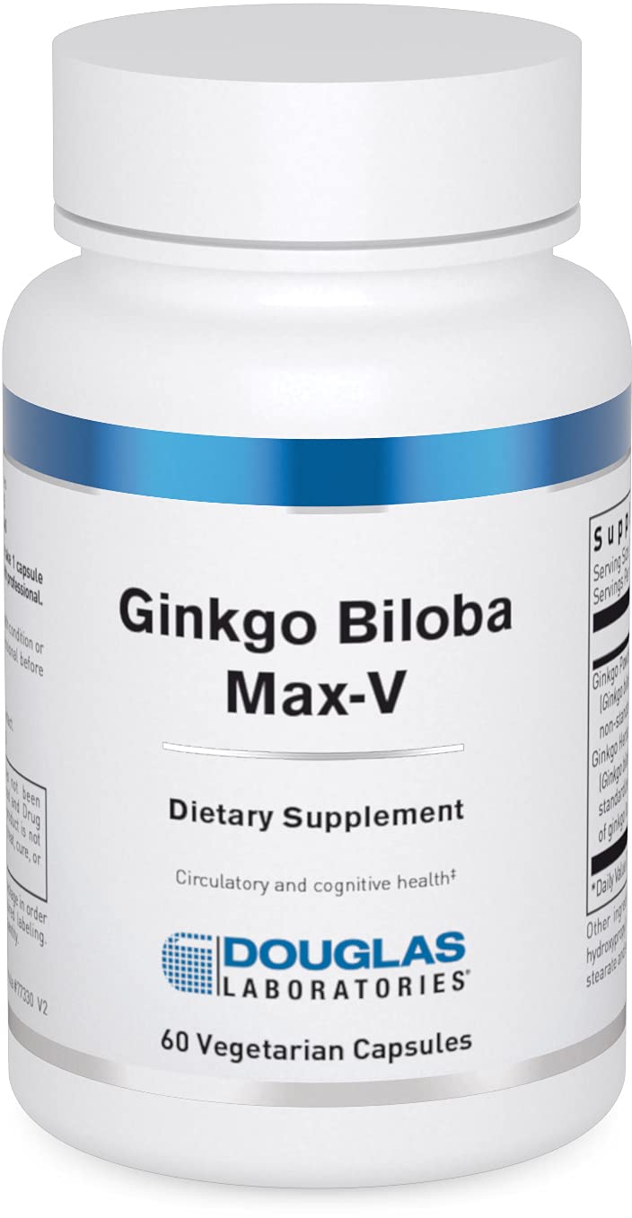 Douglas Labs - Ginkgo Biloba Max-V 60mg