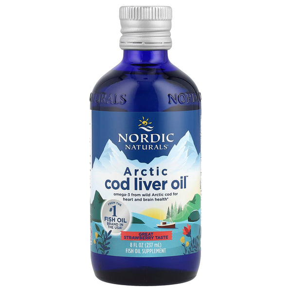 Nordic Naturals - Arctic Cod Liver Oil Strawberry